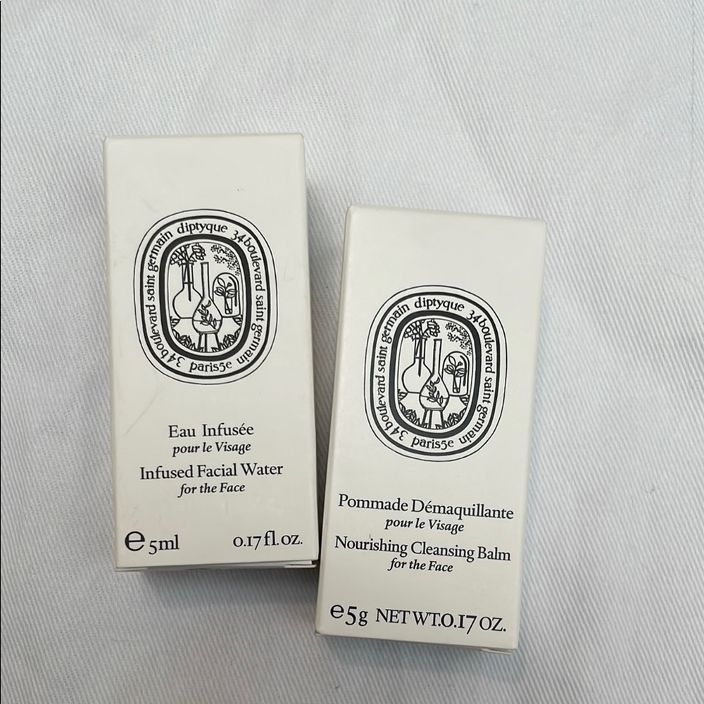 Diptyque Infused Facial Water and Cleansing Balm Set
